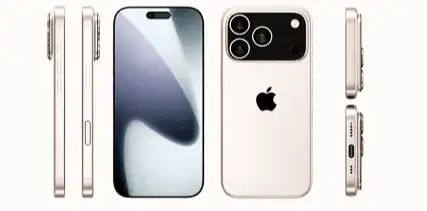 iPhone 17 front and back view